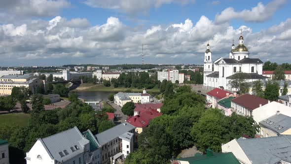 Panorama Of The City Of Vitebsk From The Town Hall 08