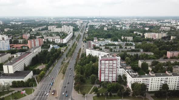 Moscow Avenue In The City Of Vitebsk 14