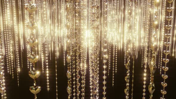 Vintage Luxury In Gold Heart 02 4K