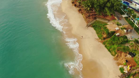 Waves on the Beach of Brazil