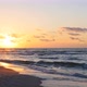 Sunset on the Beach of the Baltic Sea - VideoHive Item for Sale