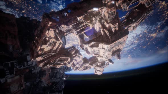 Alien Spaceship Armada Nearing Earth alt