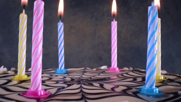 Candles on the Birthday Cake