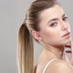 Gorgeous Woman Touching Her Chin and Posing - VideoHive Item for Sale