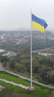 National Flag of Ukraine By Day