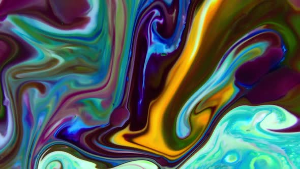 Abstract Colors And Paint Swirling Background Spread Texture alt
