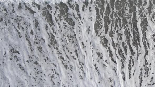 Sea Near the Coast - Close-up Aerial View of the Coastal Seascape