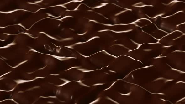 Sticky Chocolate Liquid Wave