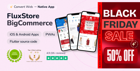 FluxStore BigCommerce - Flutter E-commerce Full App