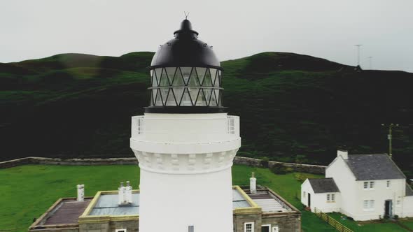 Campbeltown Lighthouse Zooming Hyperlapse Shot