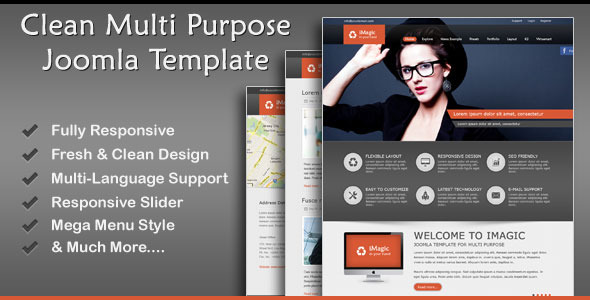 iMagic - Responsive Multi-Purpose Joomla Theme