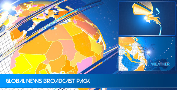 Global News Ident Broadcast Pack alt