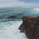 Wild ocean waves crashing againt coastal cliffs - VideoHive Item for Sale
