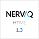 Nervaq - Responsive One Page Template - ThemeForest Item for Sale