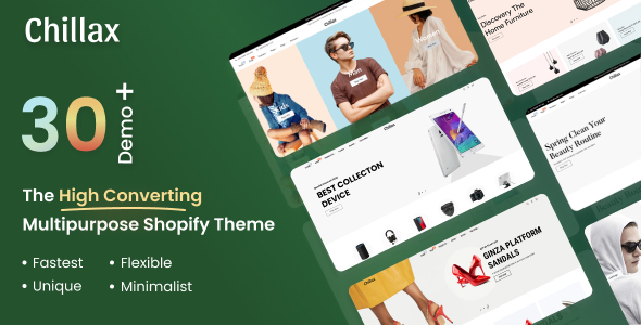 Chillax - The Next Generation Multipurpose Shopify Theme - Multilanguage - RTL Support