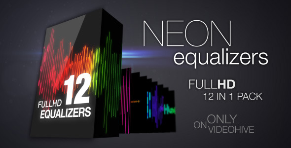 Audio Equalizers Footages Pack screen