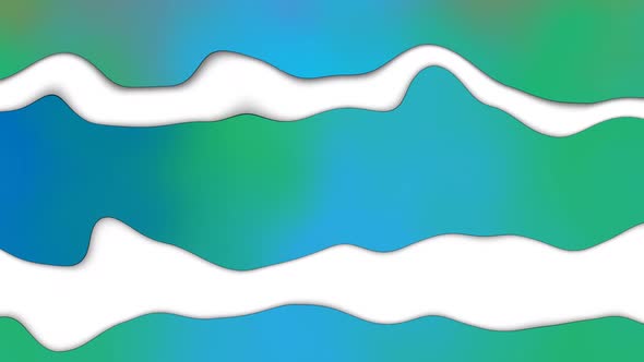 abstract blue Liquid Waves motion background