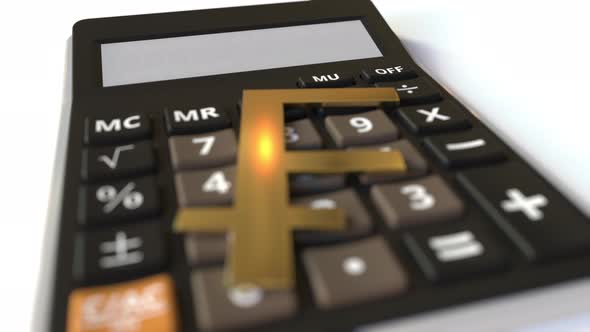 Franc Currency Symbol on the Keys and BUY Text on Calculator alt