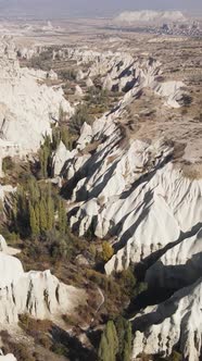 Cappadocia Landscape Aerial View