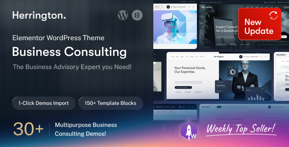 Herrington - Business Consulting WordPress Theme