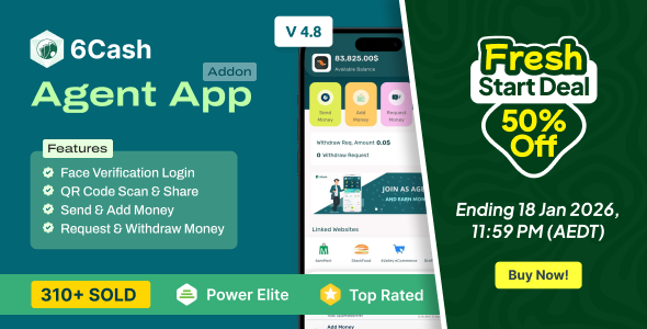 6Cash - Agent App