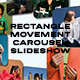 Rectangle Movement Carousel Slideshow - VideoHive Item for Sale