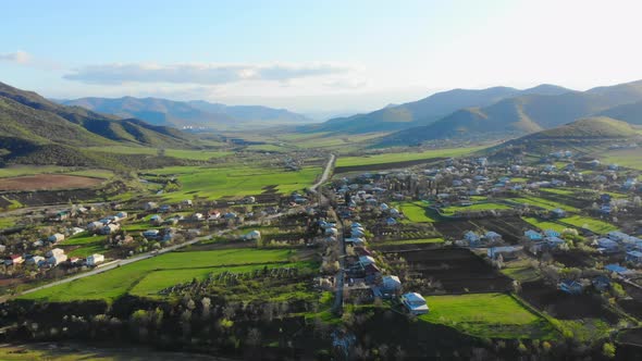 Georgia Countryside In Spring (Caucasus)