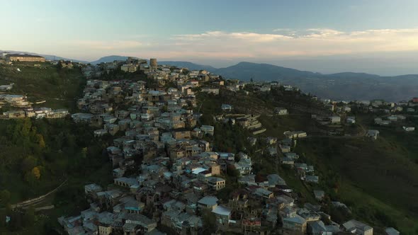 Roofs of the Highmountainous Village of Kubachi