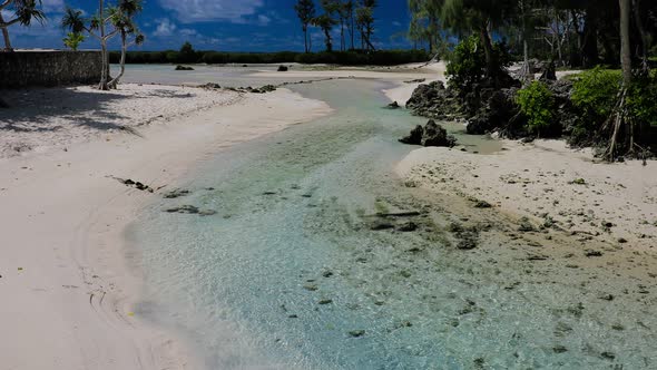 Eton Beach, Efate Island, Vanuatu, near Port Vila - famous beach, the east coast