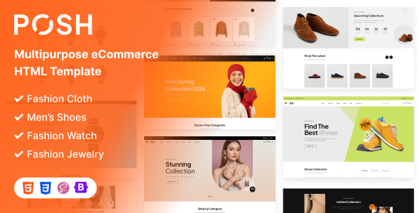 Posh – Multipurpose eCommerce HTML Template