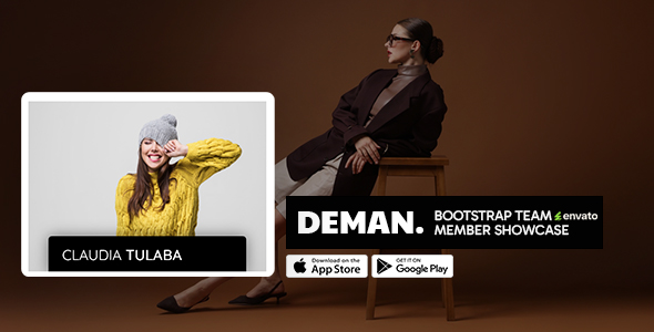 Deman | Bootstrap Team Member Showcase