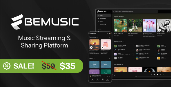 BeMusic - Music Streaming Engine