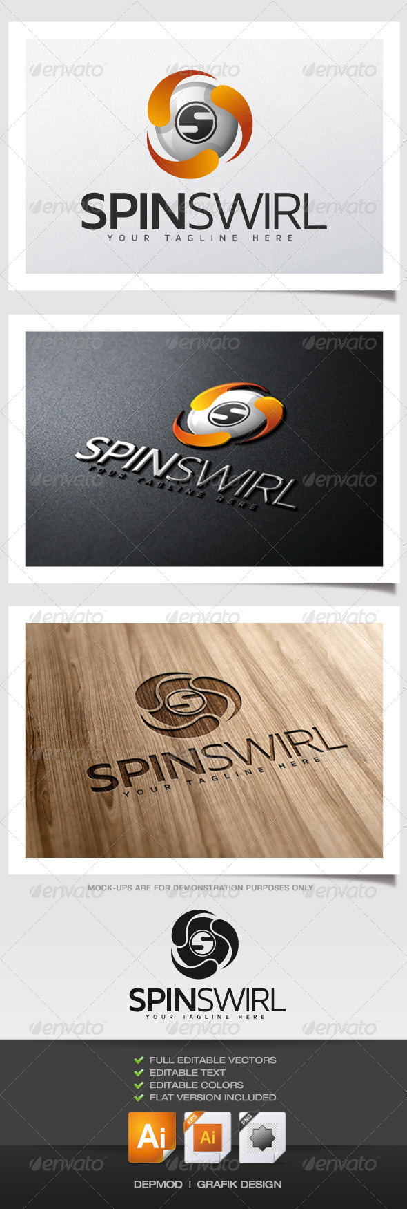 Spin Swirl Logo