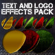 Text and Logo - Effects Pack - GraphicRiver Item for Sale