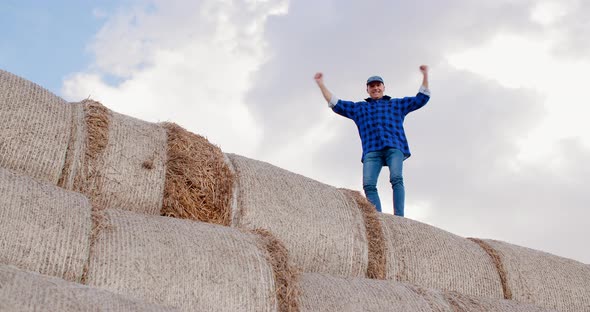 Portrait of Successful Farmer Agribusiness