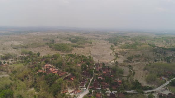 Agricultural Landscape in Indonesia