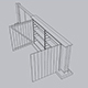 Modern Sliding Gate 3D Model | SketchUp + DWG + OBJ Files | Architectural Boundary Gate Design - 3DOcean Item for Sale