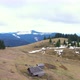 Flying on top of the mountains in the Carpathians Bukovel. - VideoHive Item for Sale