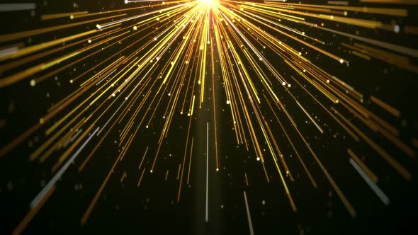 Gold Lights Background