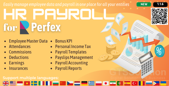 HR Payroll module for Perfex CRM