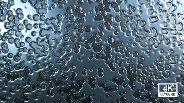 Abstract Liquid Drop Motion 4K