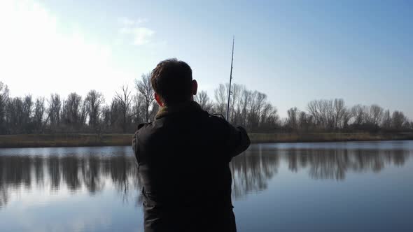 Fisherman Fishing