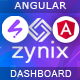 Zynix – Tailwind CSS Angular Admin Dashboard Template - ThemeForest Item for Sale