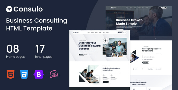 Consulo - Business Consulting Bootstrap 5 HTML Template