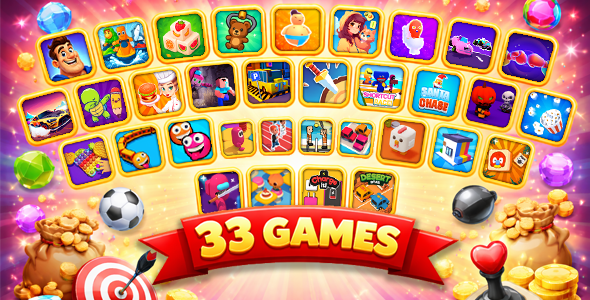 33 Premium Games Mega Bundle - Construct 3 - Playcanvas
