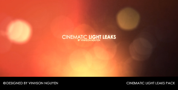 Cinematic Light Leaks Pack