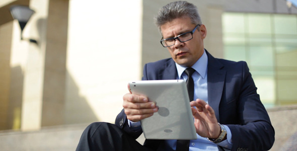 Concentrated on Work alt