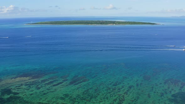 Aerial view of ishigaki island