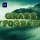 Grass Typography - VideoHive Item for Sale