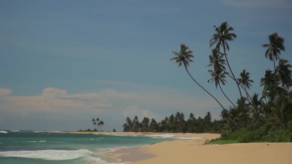 Sri Lanka Ocean Seascape Sea Shore. Landscape.